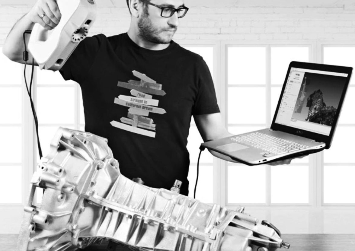 A batch of 3D printed objects 